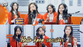 Hello kpop session - Weeekly