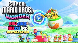 How to download YUZU or RYUJINX Full Guide with Super Mario Bros. Wonder on PC