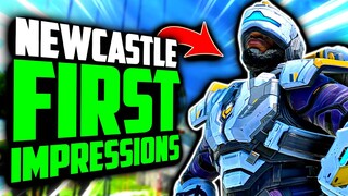 Is the *NEW LEGEND* Newcastle GOOD?! (First Impressions) - Apex Legends Season 13 Saviors