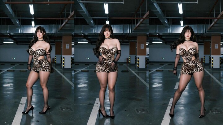 [Wild Leopard] Gentleman Cover Dance — Long-Legged, Sophisticated Lady with a Slight Curve