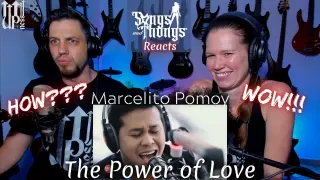 Marcelito Pomoy The Power of Love REACTION by Songs and Thongs