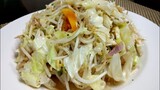 Stir Fry Bean Sprouts and Cabbage | Ginisang Togue at Repollo | Met's Kitchen