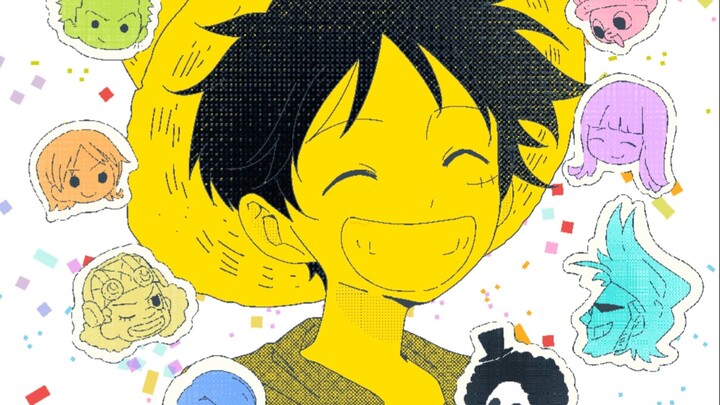 【海贼王/手书】路飞生贺