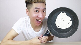 Have you ever fried toothpaste? What would it taste like if a young man fried toothpaste as if it we