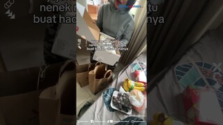 Gemes Banget! Momen Seorang Nenek Penuh Antusias saat Kunjungi Cucunya yang Lagi Nge-kos