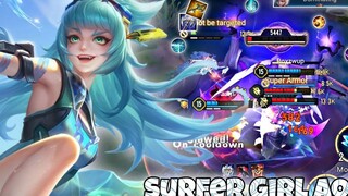 อาโออิสกินใหม่ "Seaside Surfer" Jungle Pro Gameplay Arena of Valor Liên Quân mobile CoT