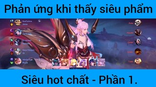 Phản ứng khi thấy siêu phẩm siêu hot chất