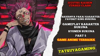 Akhirnya pake karakter favorit king sukuna   Gameplay ryomen sukuna game Jujutsu kaisen cursed