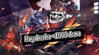 Hayabusha +1000 Aura