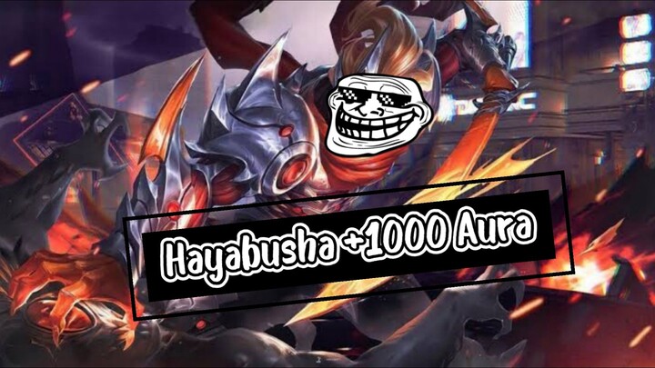 Hayabusha +1000 Aura