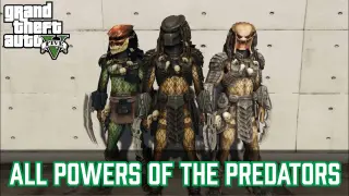 GTA 5 - All The Predator powers