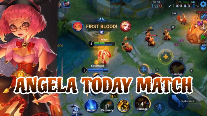ANGELA TODAY MATCH