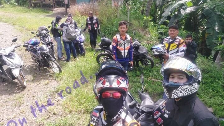 rides with a smile..