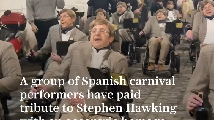 Is this how we’re supposed to honor Hawking…?
