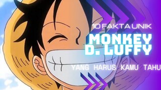 Fakta unik Monkey D.luffy