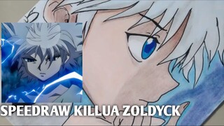 Drawing figure KILUA hunter x hunter part 1