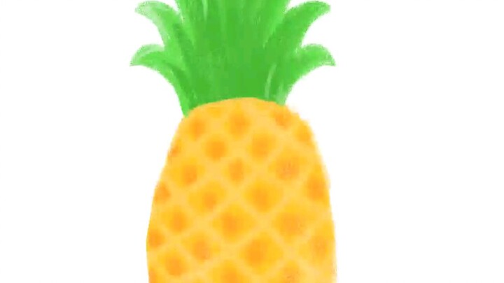 Drawing Pineapple