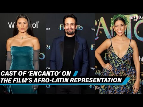 Lin-Manuel Miranda and the cast of 'Encanto' on Afro Latin Representation