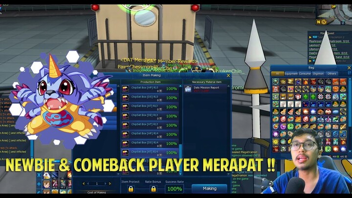 TIPS AND TRICK (GUIDE) NEWBIE FARMING TERA PART 4 : SHINJUKU-WASTELAND - Digimon Master Online