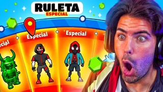 Compré TODAVÍA MÁS *RULETAS ESPECIALES* para Conseguir TODAS las SKINS de STUMBLE GUYS…