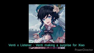 (M4M)Genshin Impact ASMR - Venti x Listener- Venti making a surprise for Xiao