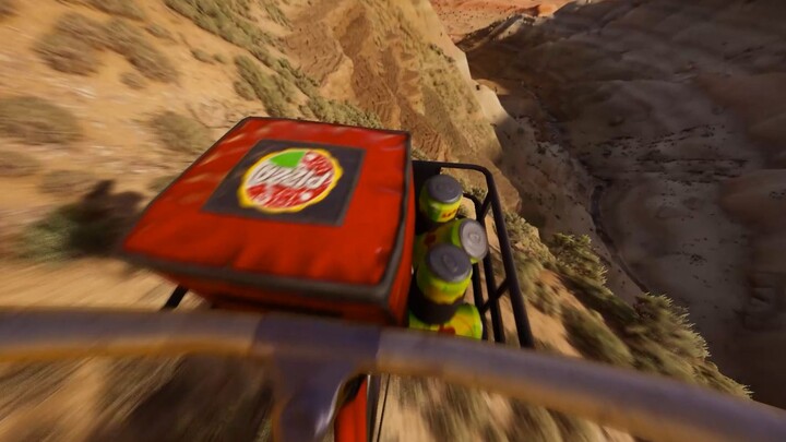 Your pizza is on its way.