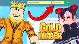 Hacking a ROBLOX GOLD DIGGERS ACCOUNT in ADOPT ME!