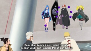 Code mendeklarasikan Perang terhadap Konoha setelah melepas Limiter Powernya untuk mengambil Boruto