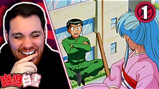 Yu Yu Hakusho Episode 1 REACTION + REVIEW (DUB)