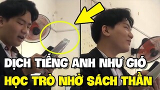 Màn dịch tiếng Anh cùng quyển SÁCH THẦN của cậu học trò | TIN GIẢI TRÍ