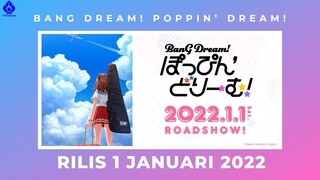 MOVIE POPPIN'PARTY AKAN TAYANG 1 JANUARI 2022