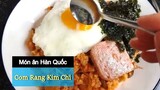 [Món ăn Hàn Quốc] Cách làm cơm rang kim chi Hàn Quốc | 한국요리 김치볶음밥 만들기