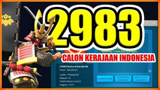 PEMAIN TOP SEMUANYA DI ALIANSI INDONESIA !! REVIEW KINGDOM 2983 !!