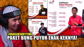 PAKET INDIHOME MAS AGUS DAN BUNG PUYUH!