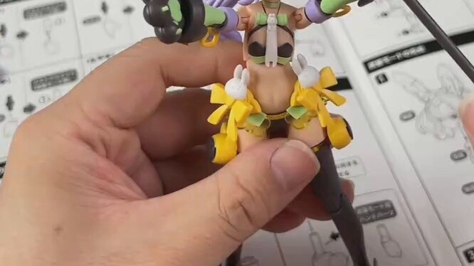 Old Saint Trial 155 Kotobukiya Goddess Device Rabbit