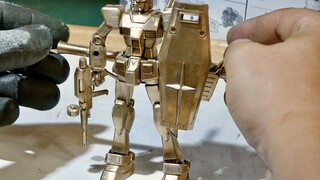 Bagaimana pengrajin logam membuat gunpla kuningan. Teknologi pembuatan model yang luar biasa