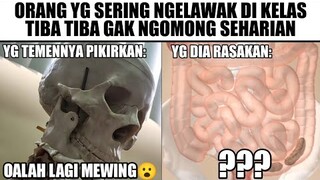 Ketika Pelawak Kelas Tiba² Gak Ngomong Seharian😮🧏🏻