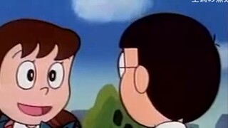 Nobita: Tonight, I finally went to Fat Tiger's house.