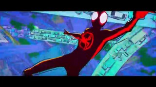 Spiderman: across the spiderverse part one but it's just the insane 2d part