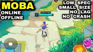 Top 14 SMALL SIZE (MOBA) Games for Low spec phone | MOBA games NO CRASH , NO LAG will Work PERFECTLY