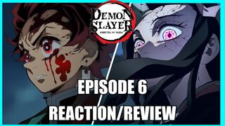 OMFG THIS EPISODE!!! Kimetsu No Yaiba: Yuukaku-hen Episode 6 *Reaction/Review*