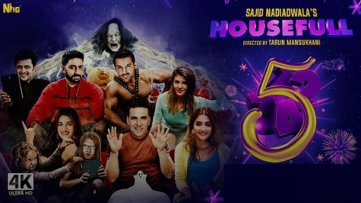 Housefull 5 (2025) Indian Comedy Thriller Hindi Dubbed Full Movie Tabun Mansukhani