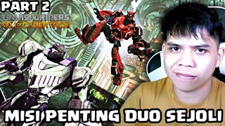 Gila Jazz dan Cliffjumper Menyusup Markas Musuh !! Transformers Fall Of Cybertro