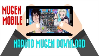 [ Game Mobile ] Naruto Mugen (MOD) Mobile 1.3 GB Download