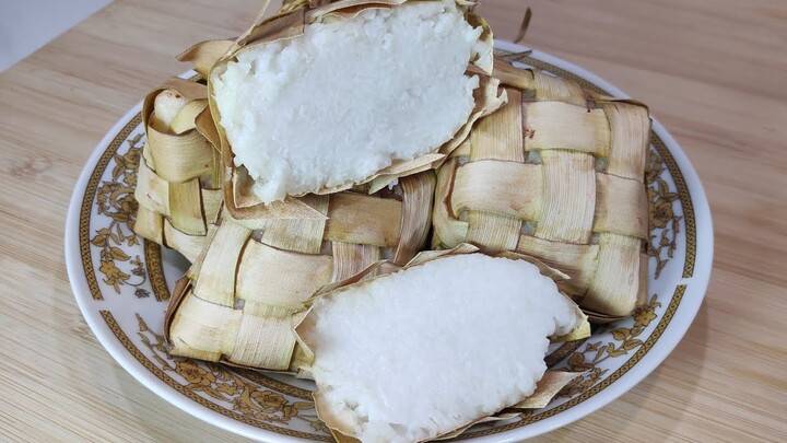 Cara Membuat Ketupat Padat, Lembut dan Tidak Mudah Basi