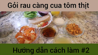 Gỏi rau xàng cua tôm thịt #2