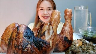 CHICKEN BARBEQUE AND LAING MUKBANG