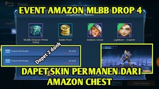 CARA KLAIM HADIAH EVENT AMAZON MLBB DROP 4 !!! DAPET SKIN PERMANEN DARI AMAZON CHEST