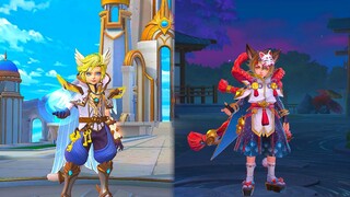 Harith Psychic Epic Skin VS Inspirer Lightborn Skin Comparison