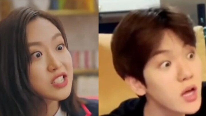 【EXO】Baekhyun bắt chước Seokkyung trên sân thượng